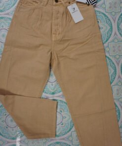 15pc FREE PEOPLE x Sandrine Rose BEIGE Jeans 24 & 25 #29857A (Z-3-2)