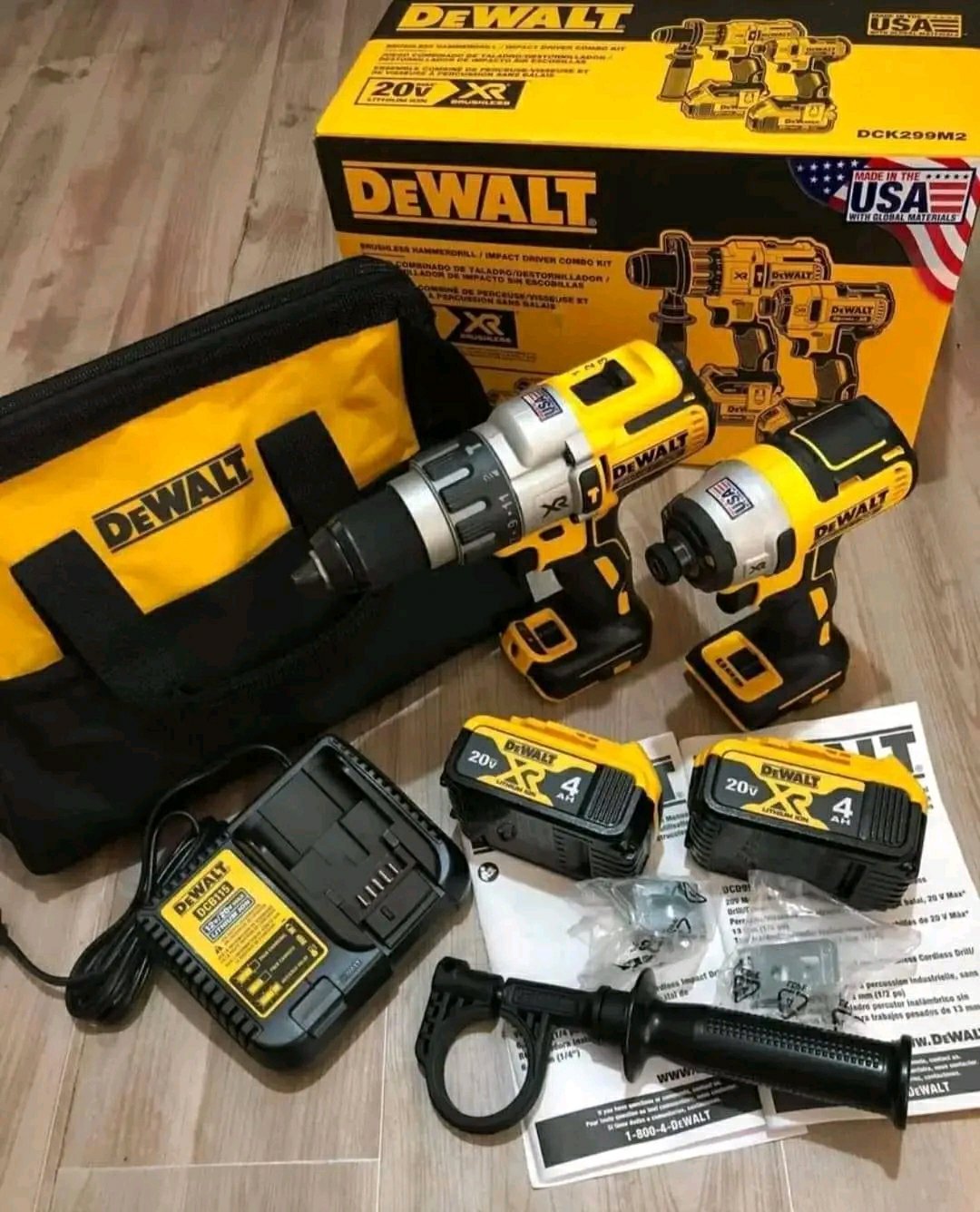 DeWALT and Milwaukee tools pallets
