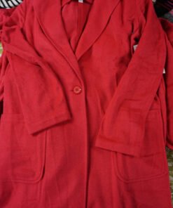 8pc LEITH Peacoats CARNATION PINK Size Small #23177w (H-2-3)